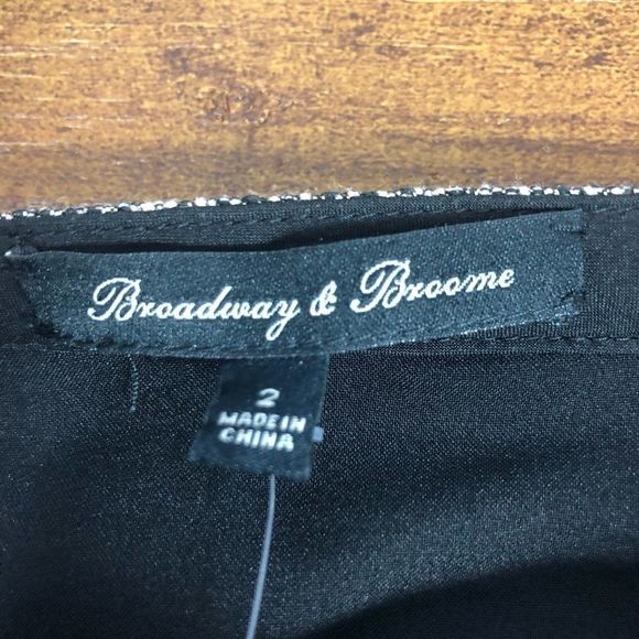 Broadway & Broome madewell metallic twill skirt NW - Picture 5 of 6